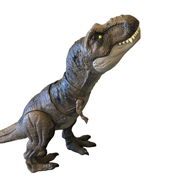 Jurassic World Park Camp Cretaceous Stomp N’ Escape T-REX Dinosaur Figure Toy - Picture 10 of 11